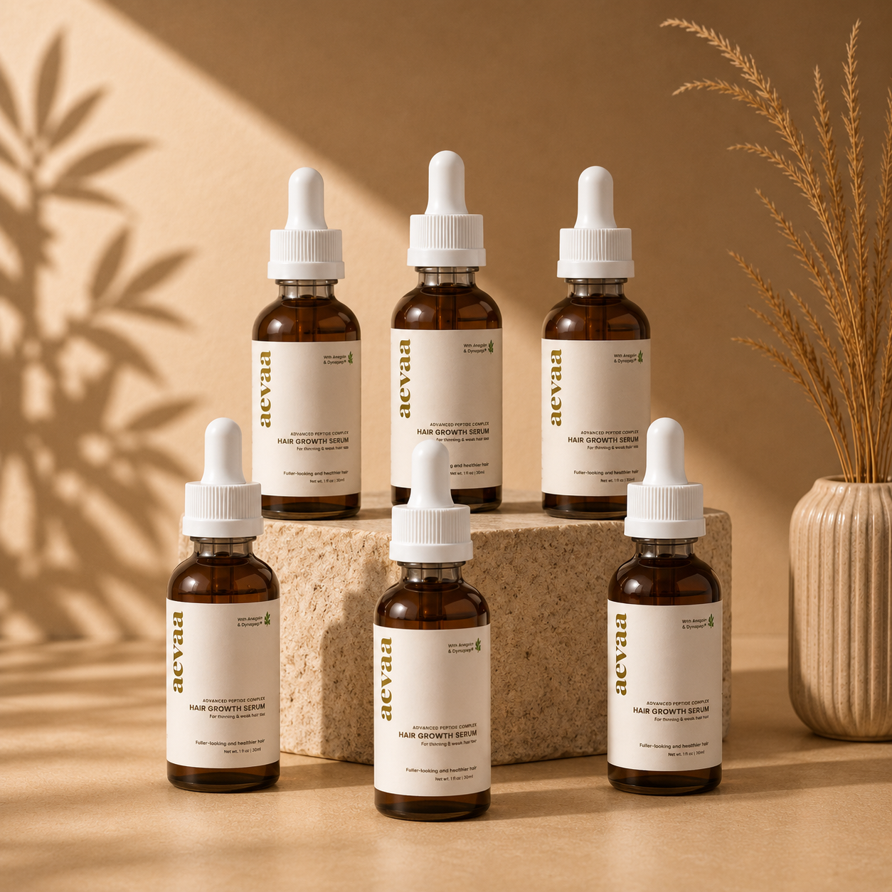 Advanced Peptide Hair Growth Serum — Bundle of 6